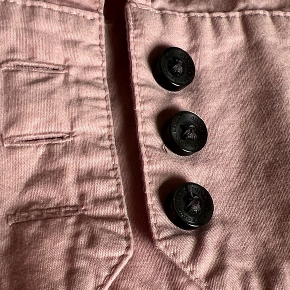 👚👕 Two Button-Up Long Sleeve Shirts one blue one pink - Picture 4 of 12